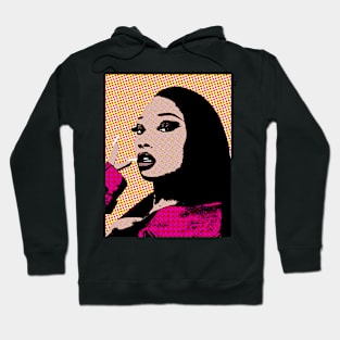 Megan thee Stallion style pop art Hoodie